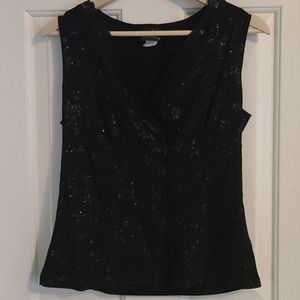 Black Sparkly Top